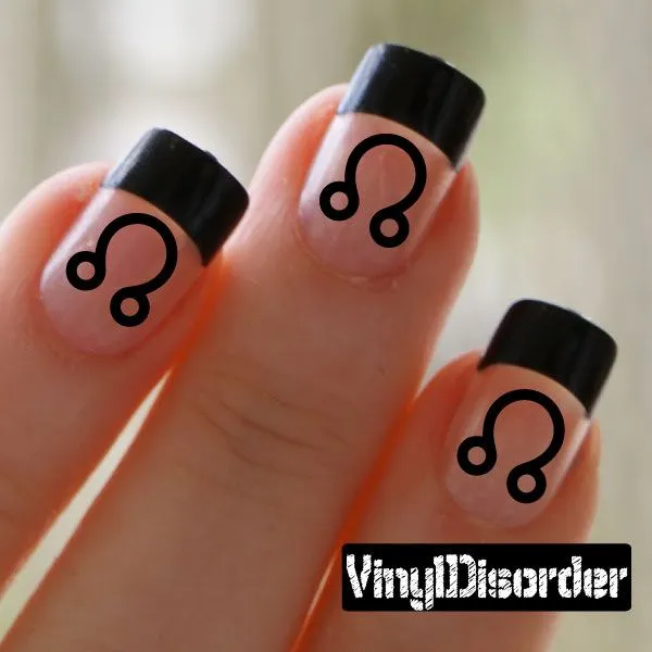 Astrology ST092 Fingernail Art Sticker - Vinyl Finger Nail Decals