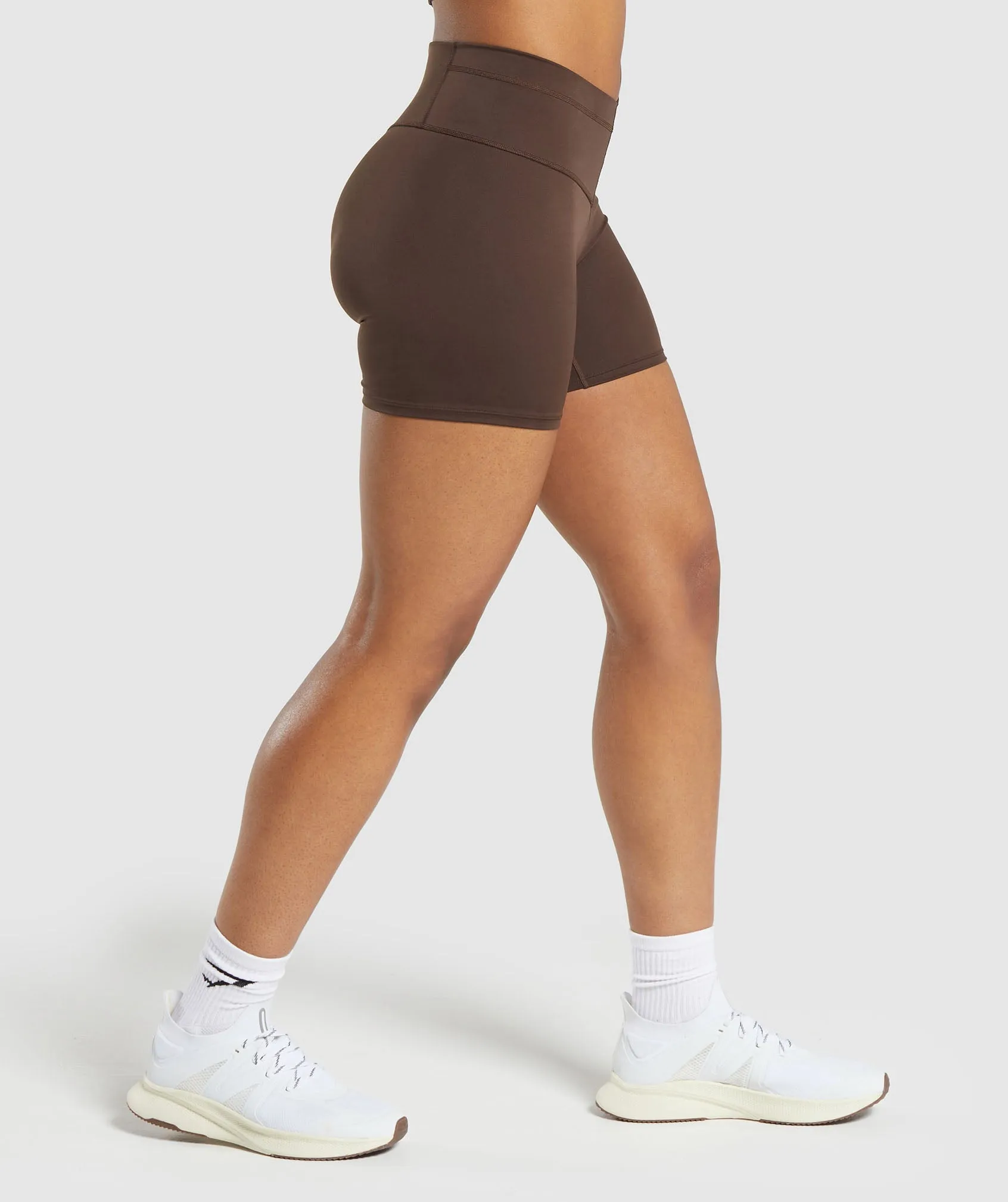 Gymshark Everyday Front V Waistband - Archive Brown