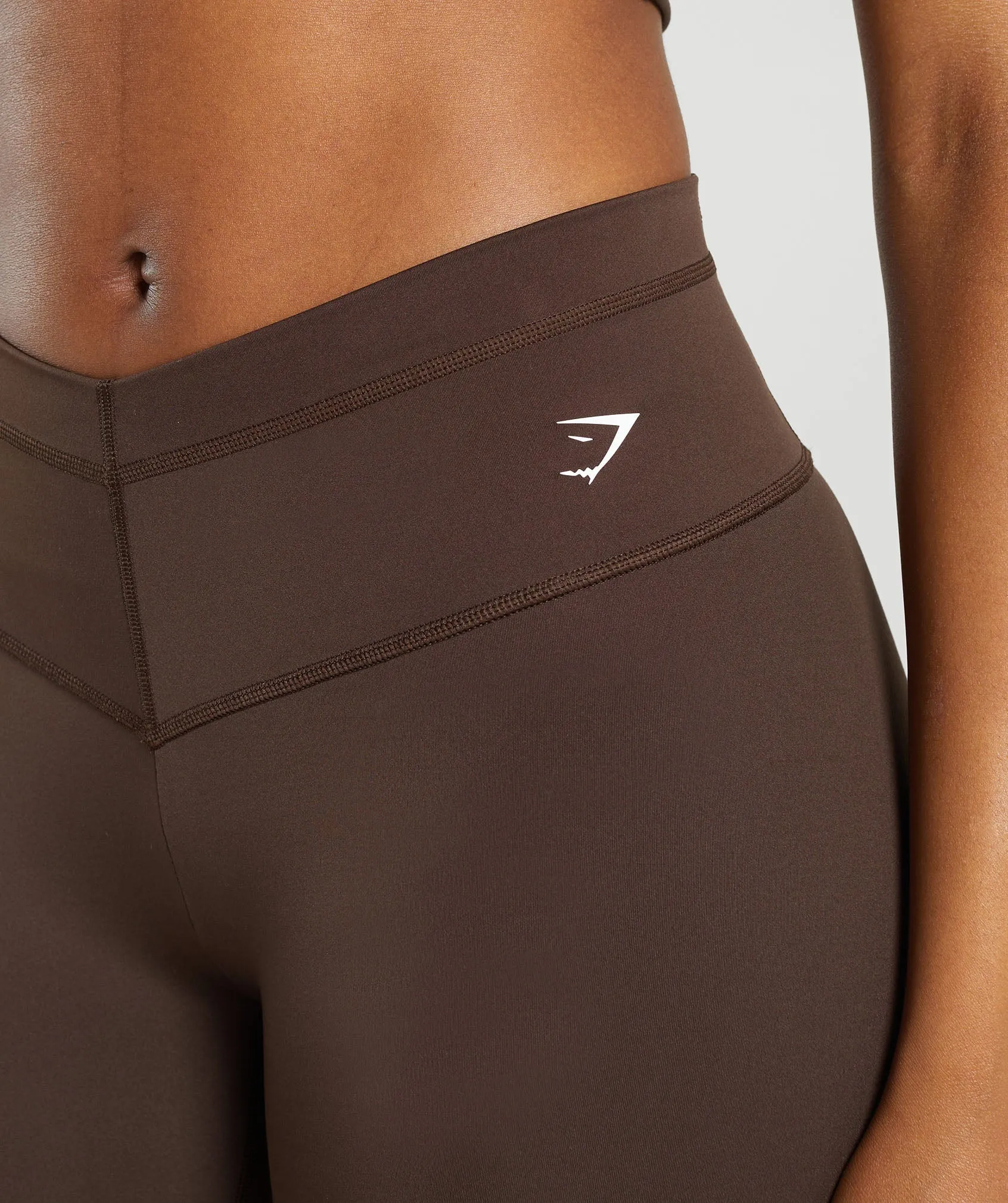 Gymshark Everyday Front V Waistband - Archive Brown
