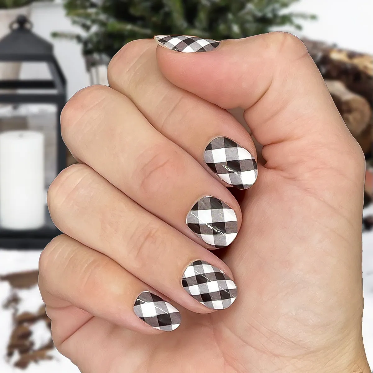 Nail Wrap - Buffalo Check